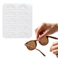 thumbnail image 1 of Glasses Nose Silicone Adhesive Nose for Glasses Stick On D Shape Soft Spectacle Nose Grips for Eyeglasses Sunglasses And Reading Glasses, 1 of 8