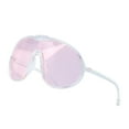 thumbnail image 1 of Glasses Oversized Sunglasses for Men and Women - Fashion Sun Shield Goggles with 400, 1 of 4