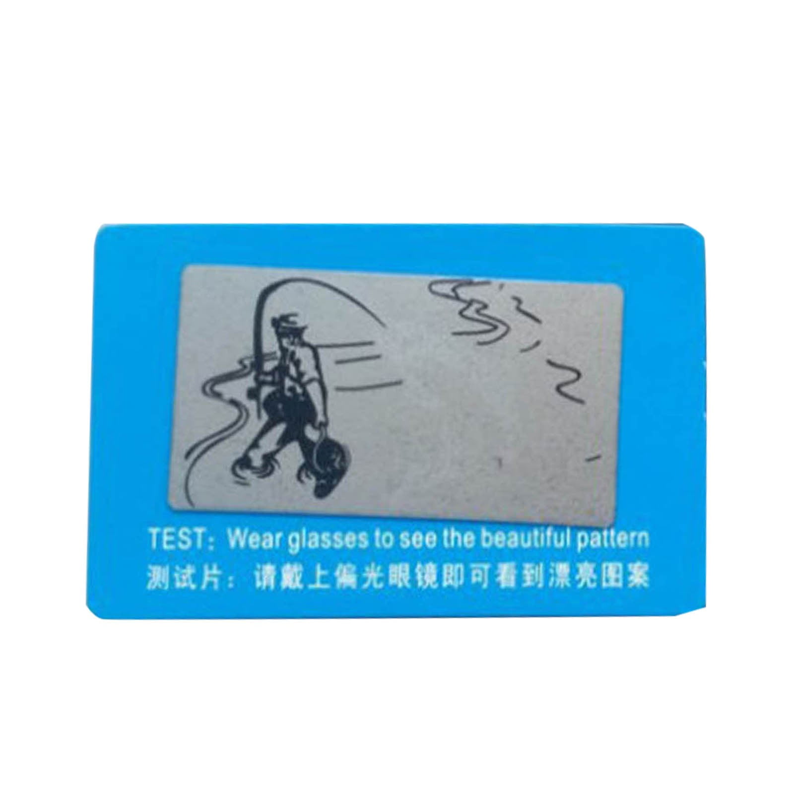 Glasses Polarizing Test Card Gadgets from Oil Measuring Stick Rigid