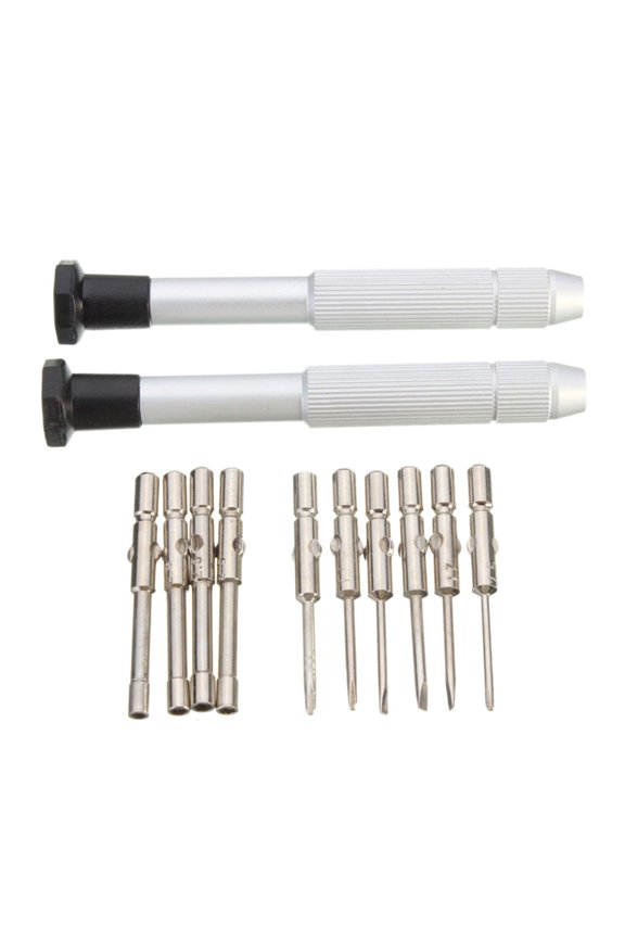 Glasses Precision Screwdriver Kit Watch Jewelry Eyeglasses Multifunction Household Repairing Tool Sets With Zipper Box