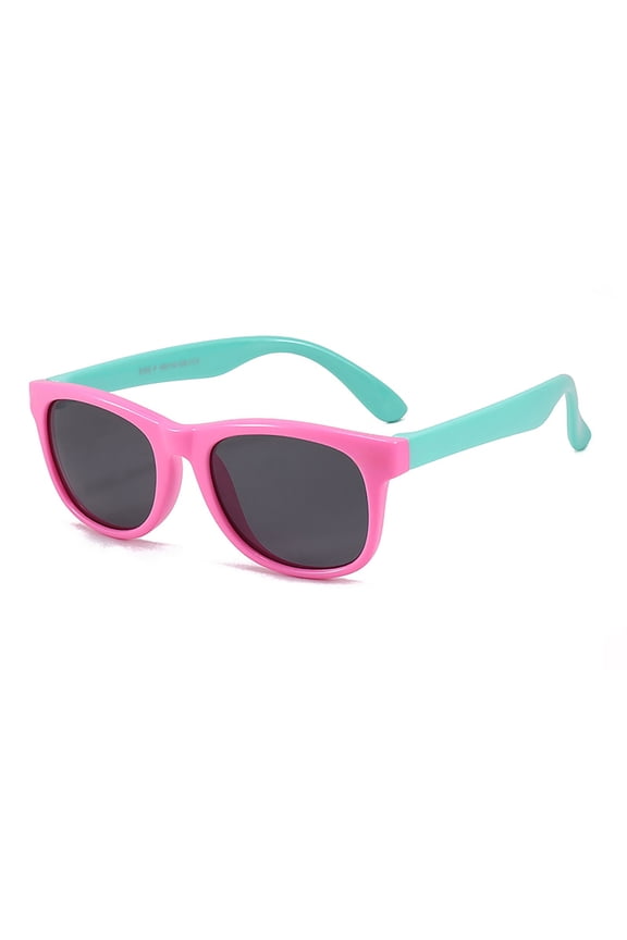 Glasses Product Category Kids Polarized for Daily Outdoor Activities with Flexible TPEE Rubber Frame—Toddler Shades for Boys Girls Ages 3-12 Protective Lightweight and, Pink