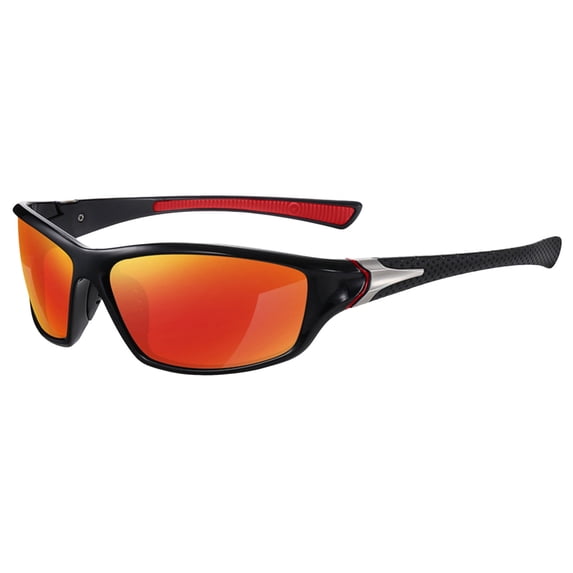 Polarized Sports Eyewear for Cycling Fishing and Driving Men’s Glasses with and -Glare