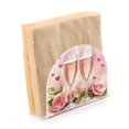 thumbnail image 1 of Glasses Roses Napkin Holders for Tables Napkin Stand Paper Holder Organizer Tabletop Tissue Box Dispenser, 1 of 8