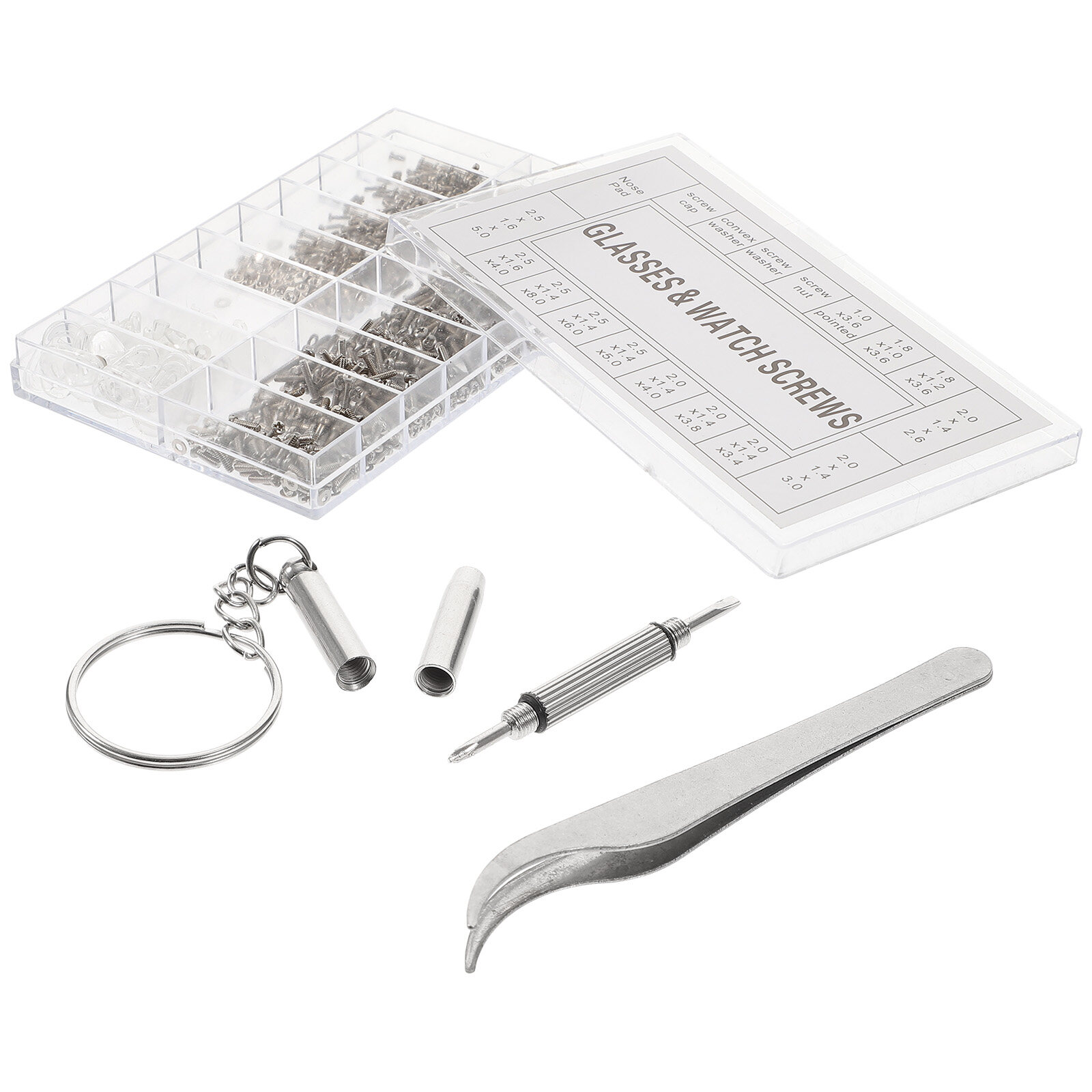 Glasses Screw Sun Fixing Kit Eyeglass Screwdriver Kits Repair with