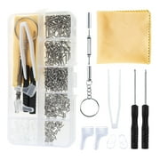 Glasses Screws Repair Kits Completed Eyeglass & Sunglass Fixing Tool for Repair Eyeglass, Phones, Watches Enduring