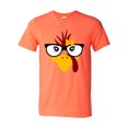 thumbnail image 1 of Glasses Turkey Face Thanksgiving t shirt, 1 of 3