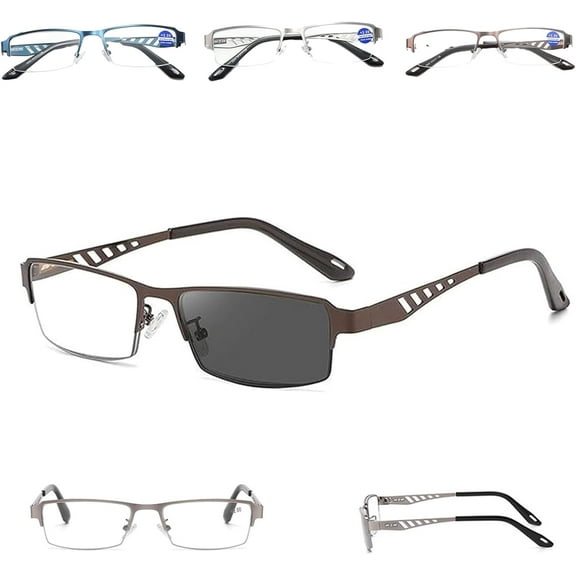 Glassesith Ultra-Light Multi-Focal
Ultra-Light Multi-focal Photochromic Reading Glasses, Progressive Reading Glasses Men
