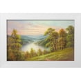 thumbnail image 1 of Glassl, Helmut 32x21 White Modern Wood Framed Museum Art Print Titled - DISTANT VIEW, 1 of 4