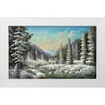 thumbnail image 1 of Glassl, Helmut 32x21 White Modern Wood Framed Museum Art Print Titled - SIBERIAN WINTER, 1 of 4