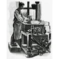 thumbnail image 1 of Glassworker 19Th Century. Na Glass Worker Making Vases. Wood Engraving 19Th Century. Poster Print by, 1 of 4
