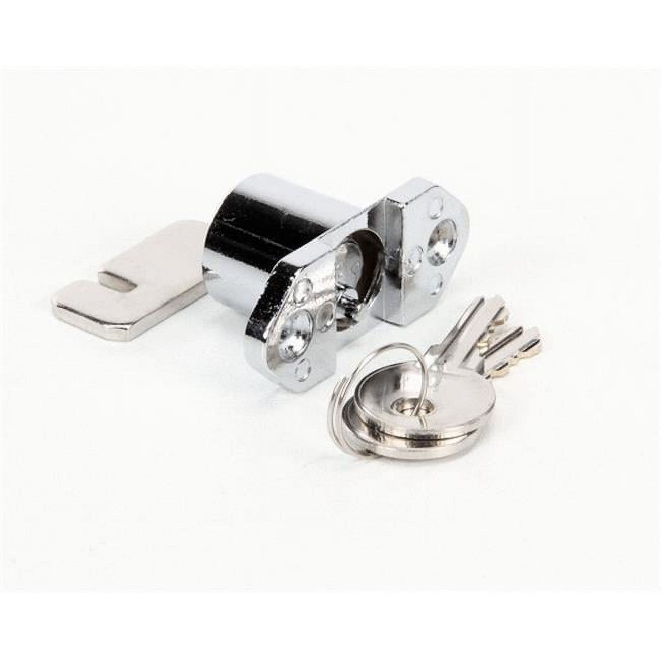 Glastender 06001536 Cooler Door Lock with Two Keys, Chrome