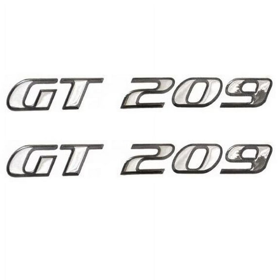 Glastron Boat Decal / Sticker 0573142 | 8 1/2 Inch GT 209 (Pair)