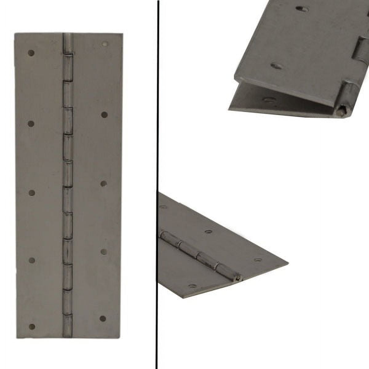 Glastron Boat Piano Hinge 0480202 9 Inch Silver 15 Gauge Aluminum