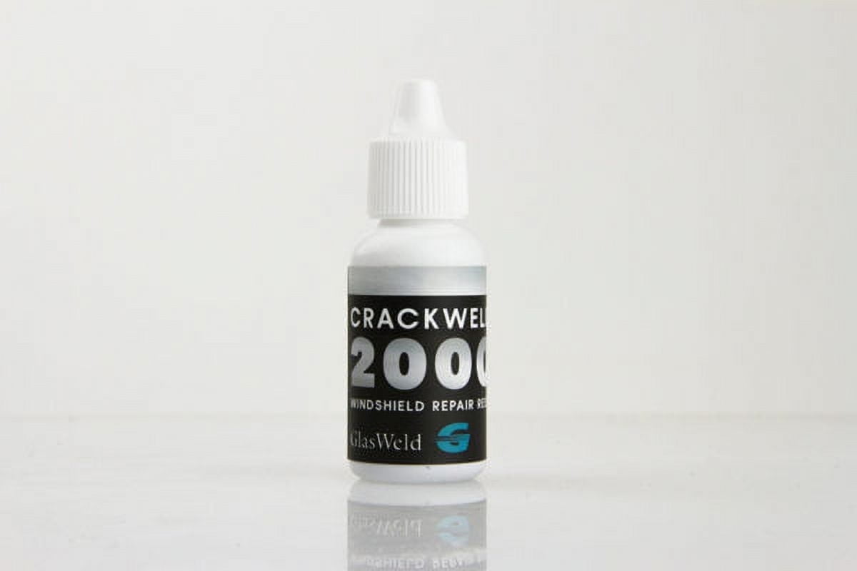 Glasweld Long Crack Repair Resin 10ml - High Viscosity 2000 - Premium Windshield Crack Repair Resin for Extreme Temperatures