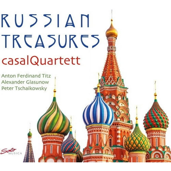 Glaszunow / Titz / Casal Quartett - Russian Treasures - Music & Performance - CD