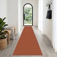 thumbnail image 1 of Glattice Hallway Runner 2x12 Washable Runners for Hallways Cotton Rubber Backed Kitchen Runner Braided Indoor Floor Carpet Runners for Entryway/Hallway/Kitchen/Bedroom, Rustic Orange/Tan, 1 of 7
