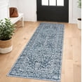 thumbnail image 1 of GLATTICE Washable Runner Rug 2x5 Blue Runners Non-Slip Ultra Soft Printed Distressed Medallion Floor Carpet Runner for Bedroom Hallway Kitchen, 1 of 9