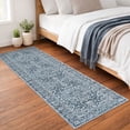 thumbnail image 1 of GLATTICE Washable Runner Rug 2x7 Blue Runners Non-Slip Ultra Soft Printed Distressed Medallion Floor Carpet Runner for Bedroom Hallway Kitchen, 1 of 9