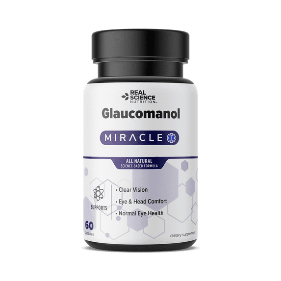 Glaucomanol Miracle - An All Natural Supplement - Vitamins For Vision Clarity, Vision Support Supplement, and Eye Health