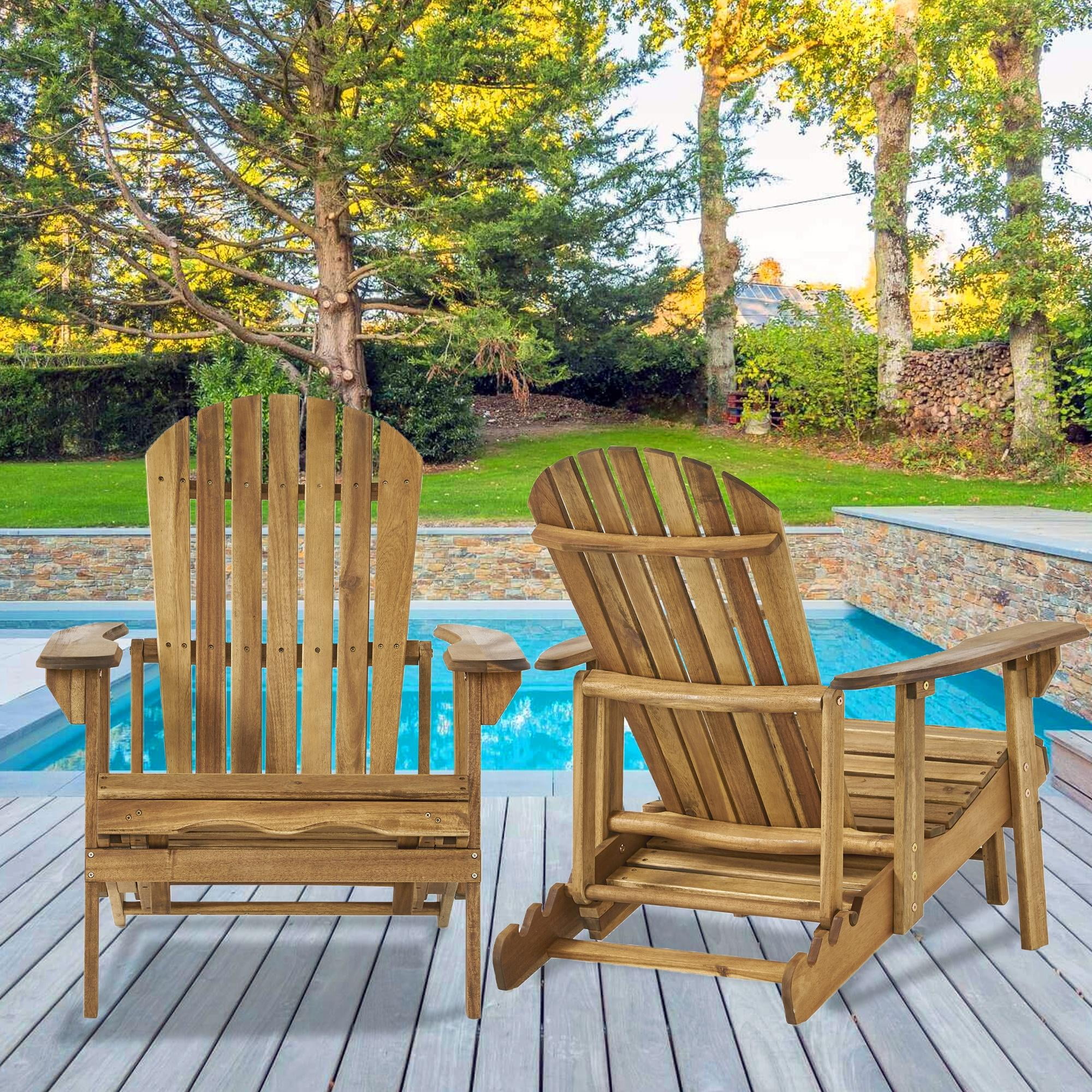 Wayfair Adirondack Chair GreenVines 2-Pack Adjustable Adirondack