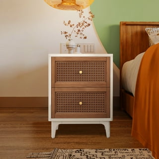 Walmart bedside 2024 table white