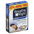 thumbnail image 1 of GlaxoSmithKline Breathe Right  Nasal Strips, 36 ea, 1 of 1