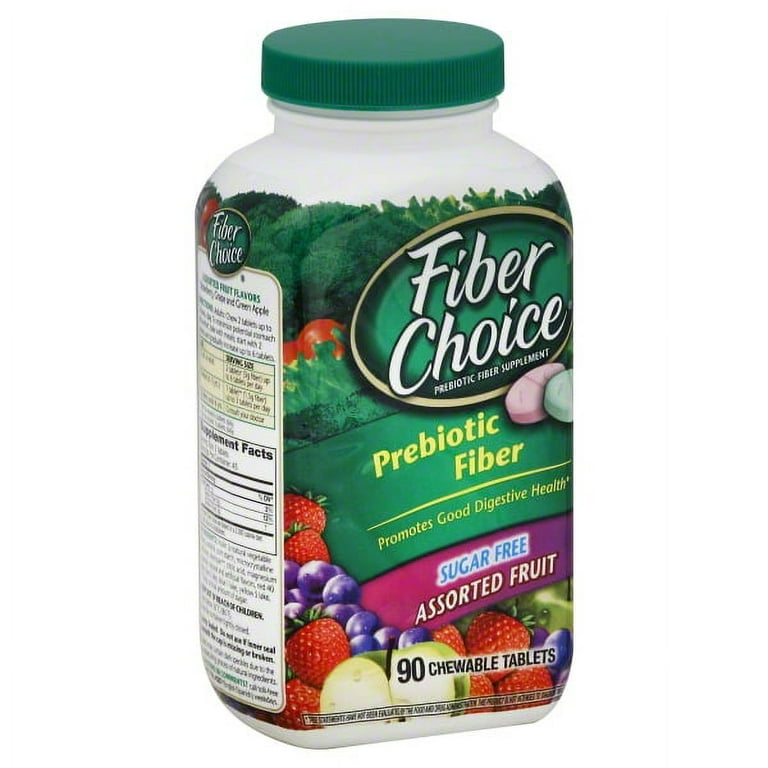 Home  Fiber Choice® Daily Prebiotic Fiber Chewable Tablets