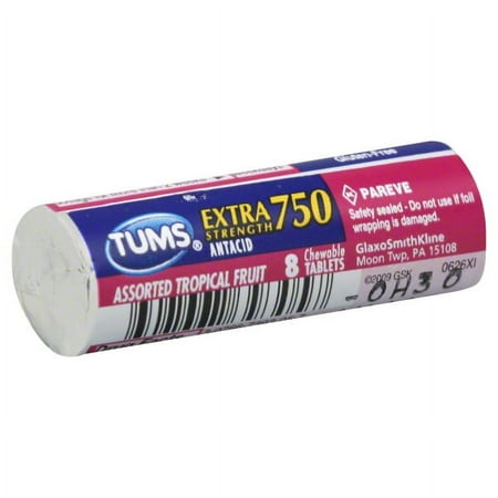 GlaxoSmithKline Tums Antacid, 8 ea