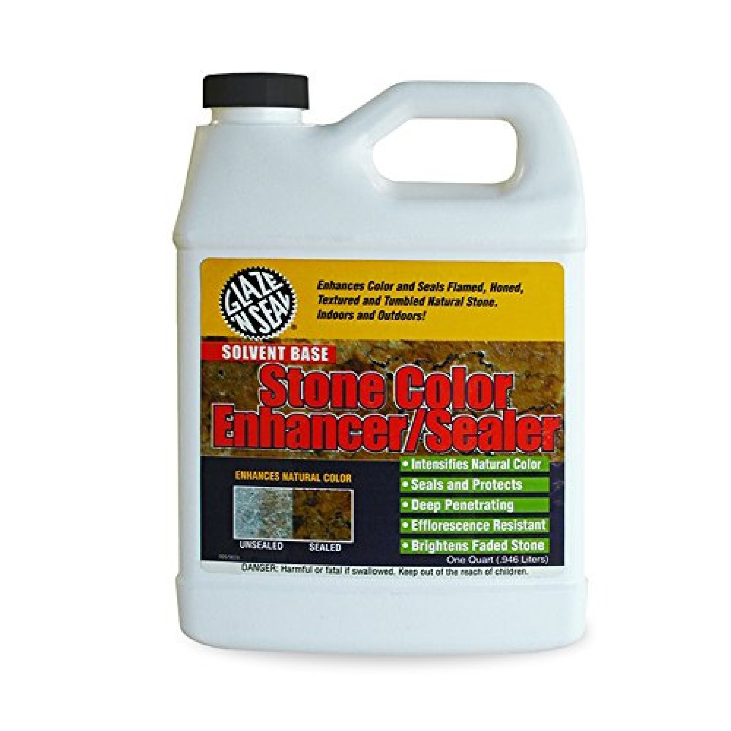 Glaze 'N Seal Stone Color Enhancer/Sealer Quart