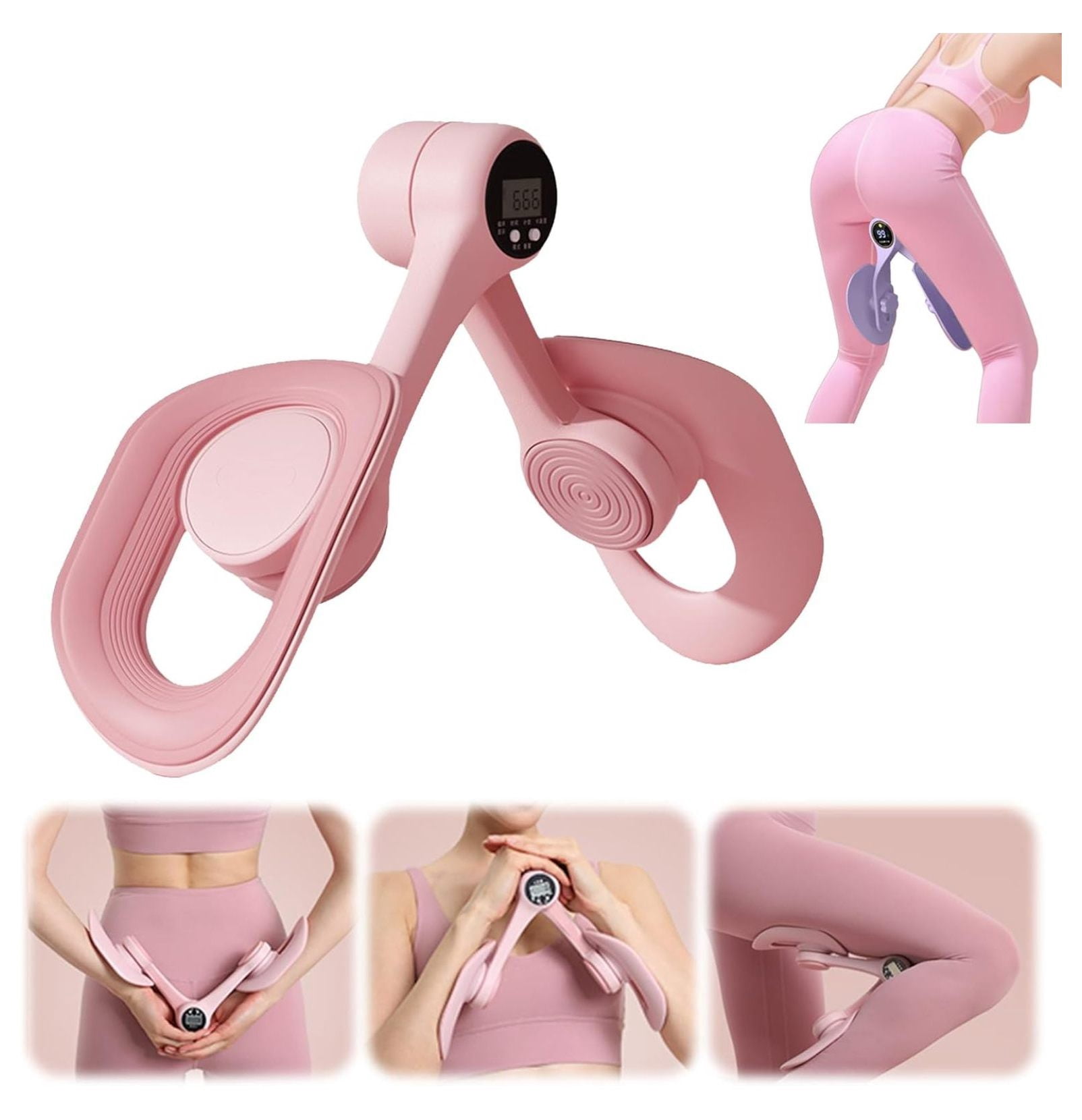 Video's over Wat is Bekkenbodemtrainer Spier Mediale Trainer Heupclip Trainer voor het Liften van de Billen en Binnenste Dijtrainer
