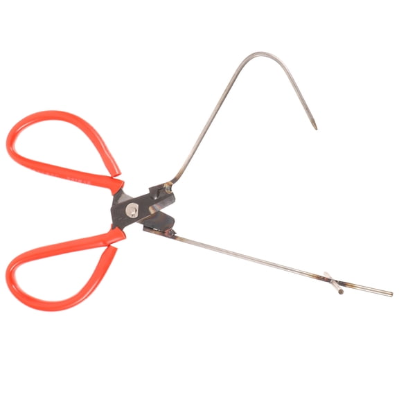 HEANUJJ Red Whamvox Metal Pottery Clay Plier Dipping Glaze Tool for Professional Ceramic Artists and Sculptors