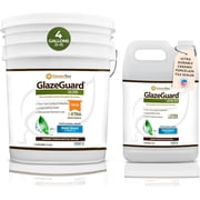CoverTec GlazeGuard Gloss Floor Sealer Wall Sealer for Ceramic, Porcelain, Stone Tile Surfaces Prof Grade - 2 Part Kit A+B = 4 Gal
