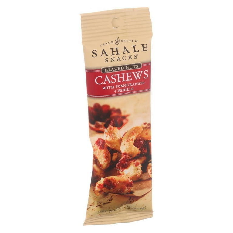 Glazed Mixes, Cashew Pom Vanilla, 1.5 oz, 18/Carton Glazed Mixes, Cashew Pom Vanilla, 1.5 oz, 18/Carton