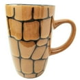 thumbnail image 1 of Glazed Stoneware Forest Snake Print Ceramic 16oz Mug Coffee Cup Home Kitchen, 1 of 4