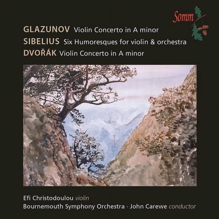Glazunov / Christodoulou / Bournemouth Symphony - Violin Concerto / 6 Humoresques / Violin Concerto - Music & Performance - CD