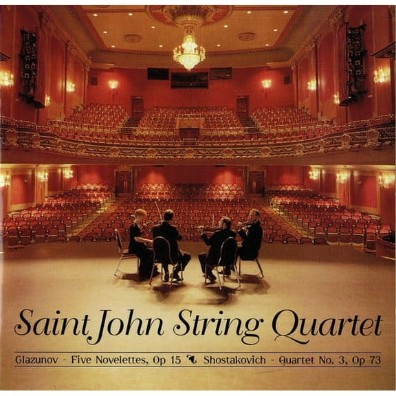 Glazunov / Shostakovich / Saint John String - Saint John String Quartet - Music & Performance - CD