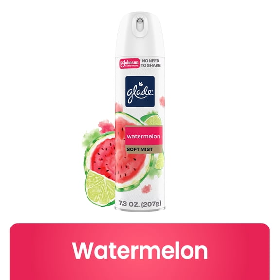 Glade Soft Mist Air Freshener Room Spray, Watermelon, 7.3oz., 1 Count