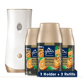 thumbnail image 1 of Glade Automatic Spray Air Fresheners Spray with 1 Holder & 3 Refills, Bourbon & Citrus, 6.2 oz, 4 Count, 4 Pack, 1 of 6