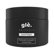 Gle Night Cream for Women with Retinol Moisturizer | Anti-Aging Face Cream with Retinol and Jojoba Oil | Anti-Wrinkle and Fragrance-Free, Non-Greasy Feeling | 2 Fl Oz (Pack of 1)