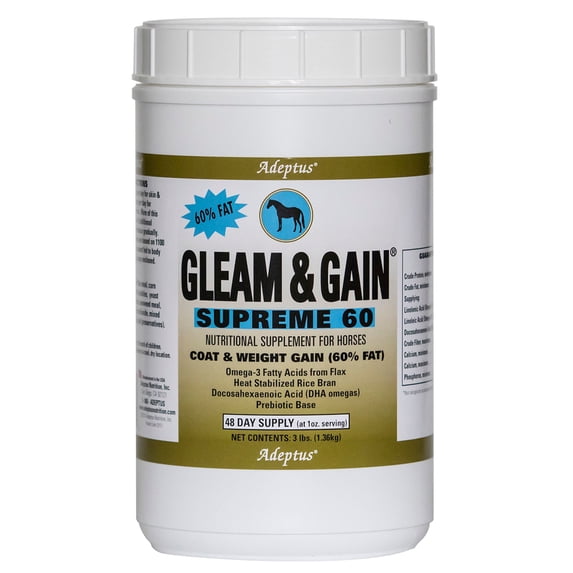 Gleam & Gain?? Supreme 60 Horse Supplement