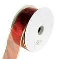 thumbnail image 1 of Gleam Wired Metallic Christmas Holiday Ribbon, 2-1/2-Inch, 50 Yards, 1 of 1