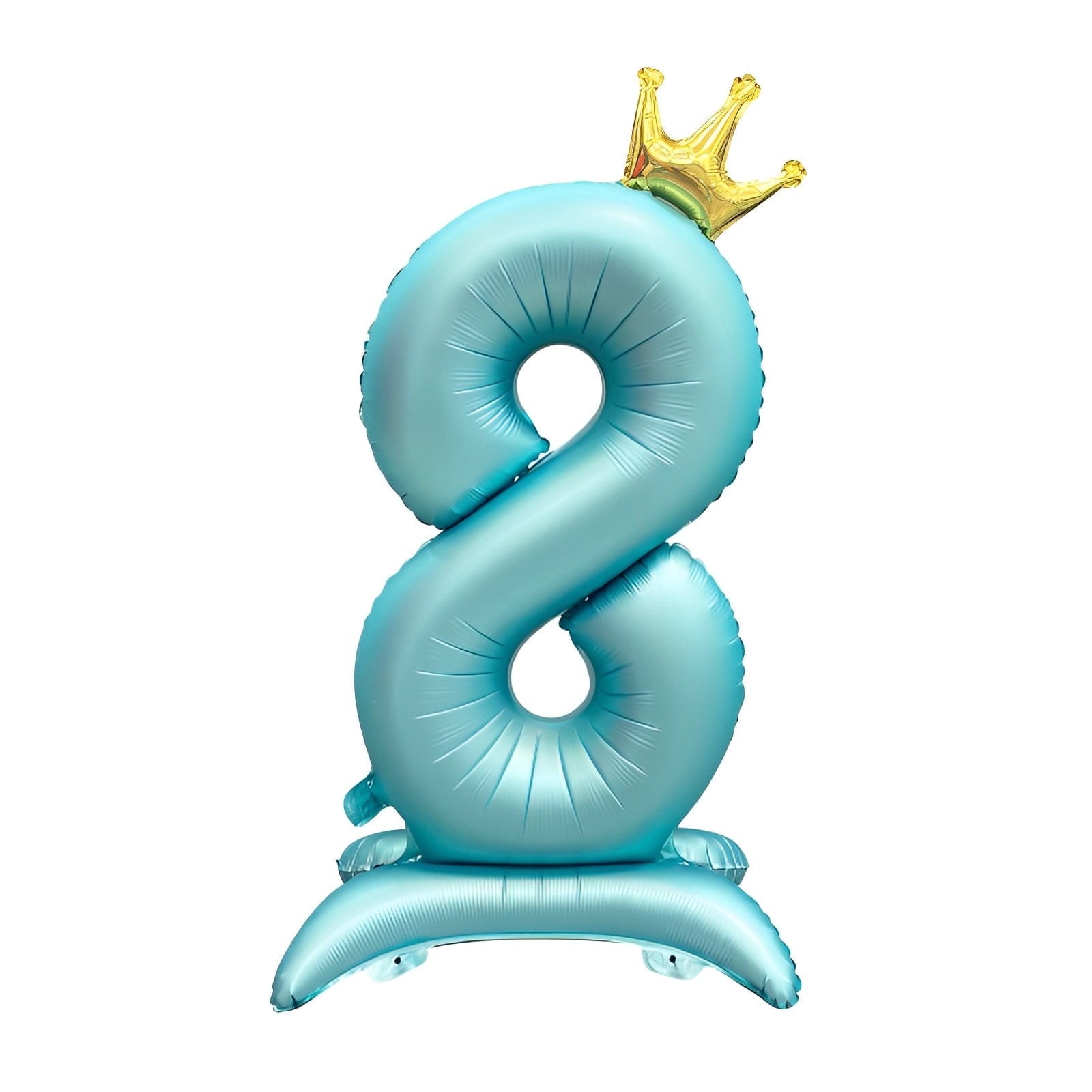 GOER Jumbo 42 Inch Blue Foil Balloons for 20th Birthday Party Decorations