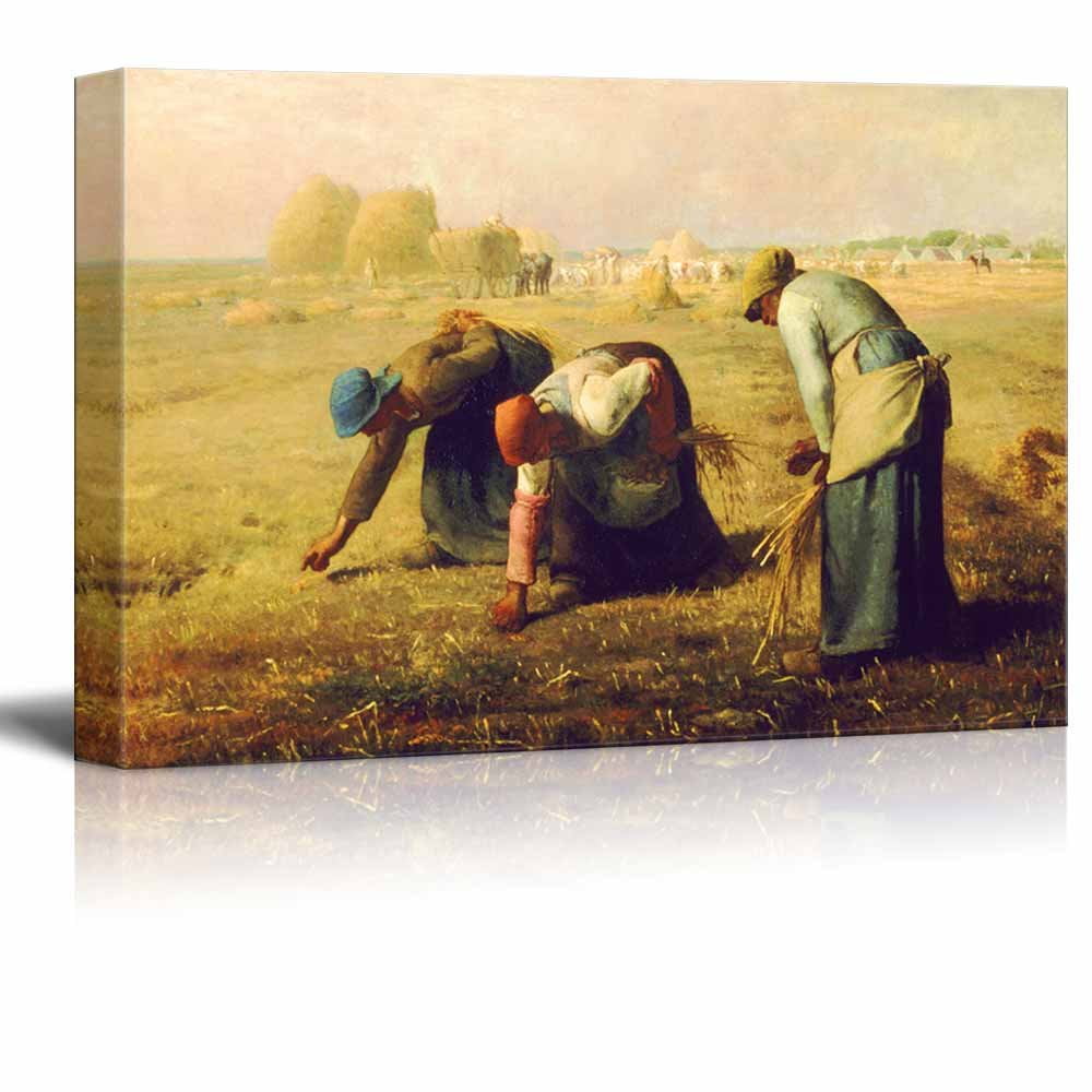 Gleaners by Jean Millet Giclee Canvas Prints Wrapped Gallery Wall Art ...