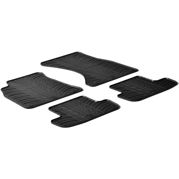 GledringUSA Custom Fit Floor Mats For Audi A4 Sedan/Avant B8 2009-2016