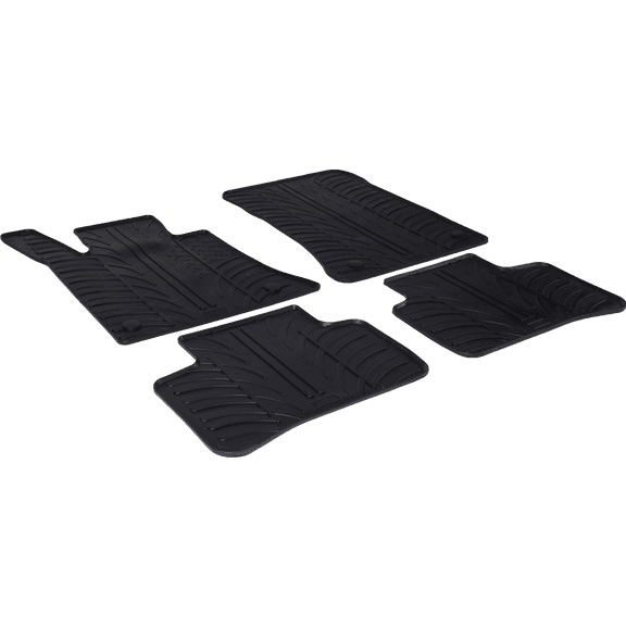 GledringUSA Custom Fit Floor Mats For Mercedes-Benz GLK (X204) 2010-2015