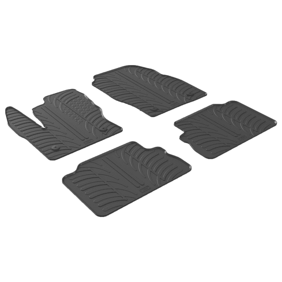 GledringUSA custom fit floor mats for Ford Escape with anchor 2013-2019