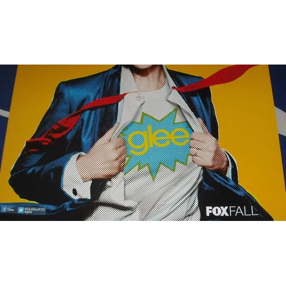 Glee 2012 Comic-Con mini 11x17 Fox promo poster