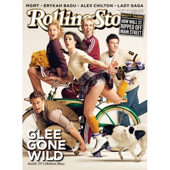 Glee Rolling Stone Cover Poster 27Inx40In for any room 27x40 Multi-Color Square Adults Poster Time
