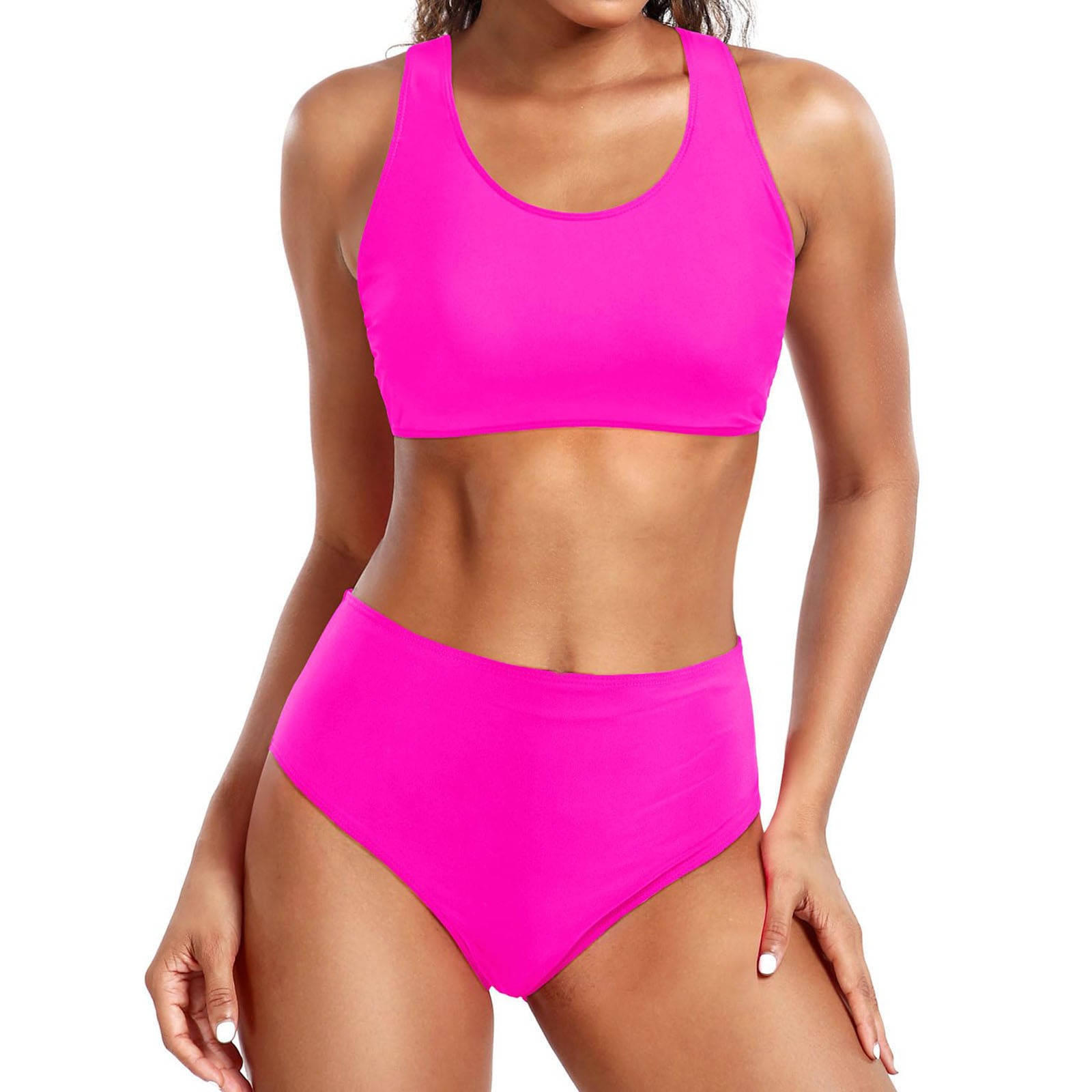 Glee Wax Strips Bikini Fringe Bikini Top Women's Solid Color