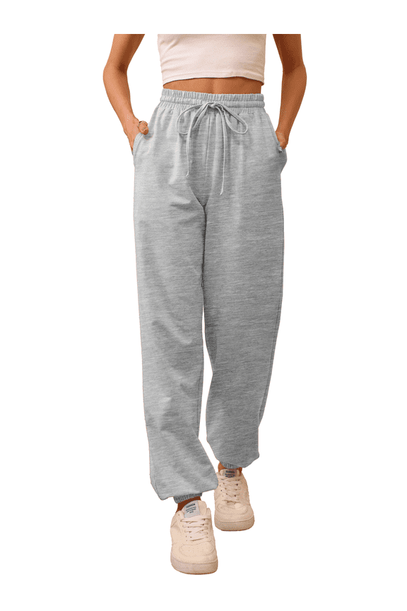 Women's Cinch Bottom Sweatpants Athletic Joggers Lounge Pants with Pockets
